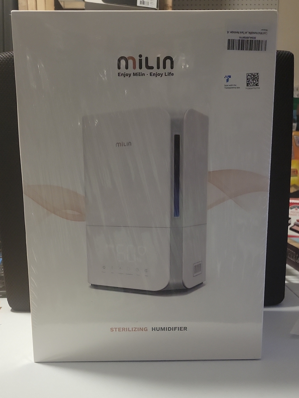 White Sterilizing Humidifier - Efficient Home Humidity Control